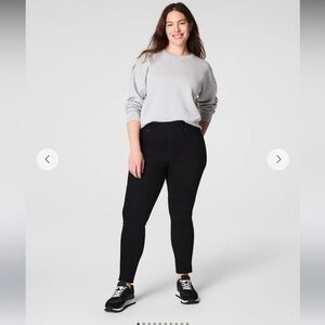 SPANX Black Jean-ish ankle jeans jeggings Leggings 3X shaping smoothing